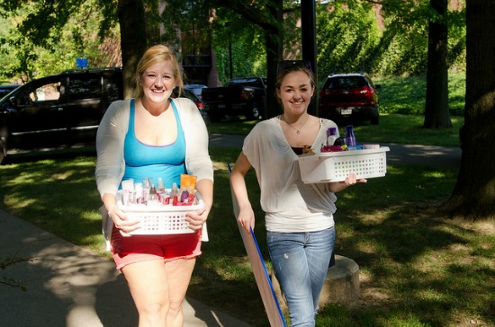 College move in day