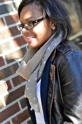 College style trend printed scarves