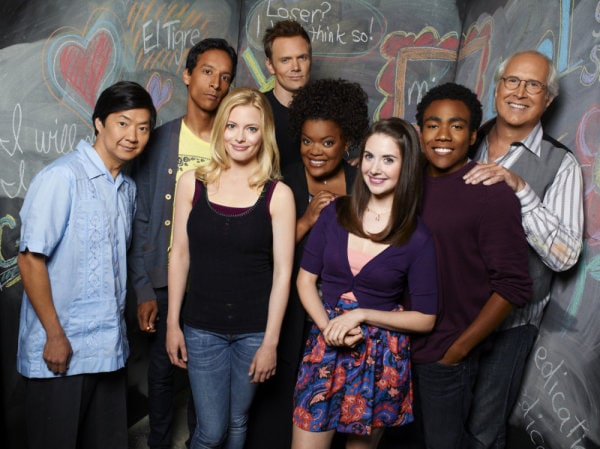 Cast of NBC's Community