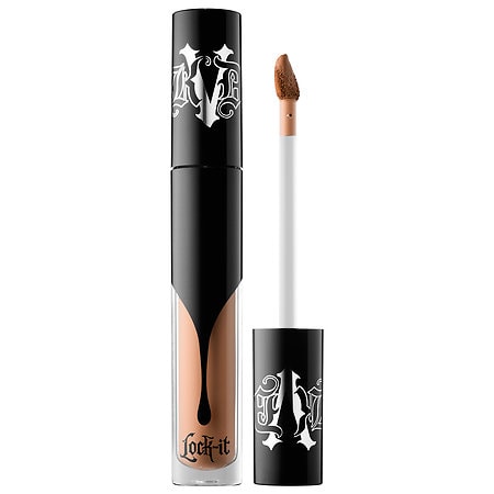 Tube and brush of concealer by Kat Von D