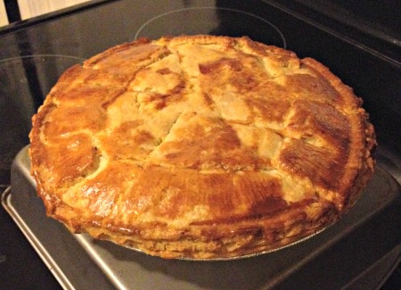 Cooked pie