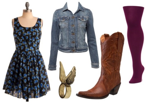 how to wear cowboy boots - outfit 3