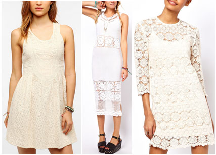 Crochet dresses trend