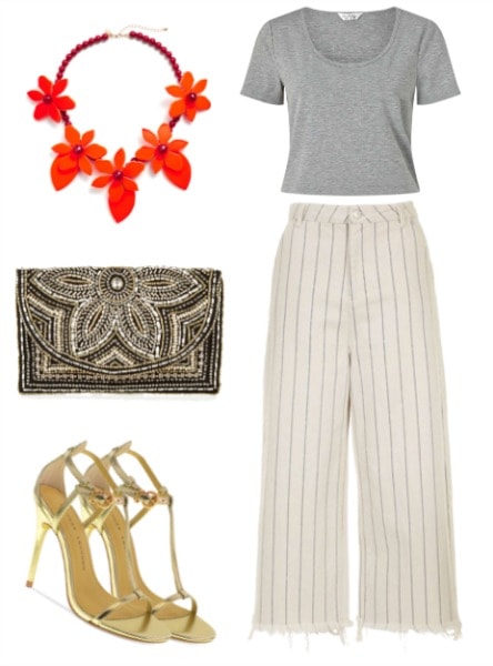 carrie bradshaw inspired crop top outfit