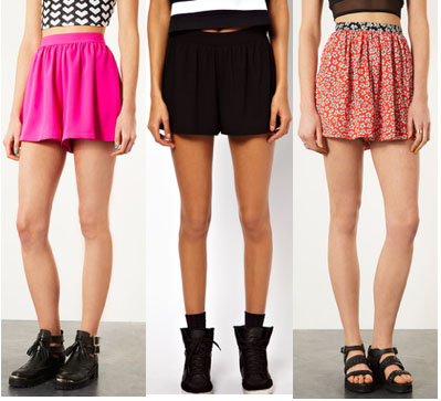 Culotte shorts