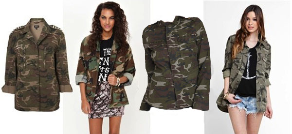 Cute camo jackets