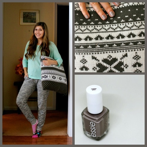 Cute college loungewear