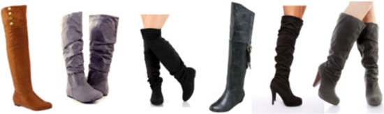 Cute and affordable over-the-knee boots