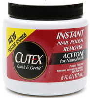 Cutex nail polish remover