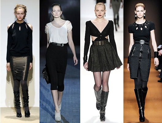 Fall 2009 fashion trend - cutouts and rips