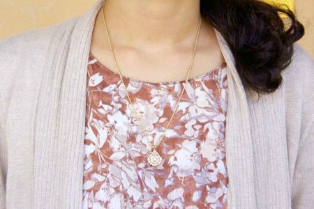 Dainty necklace at the university of new mexico