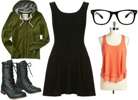 Daria morgendorffer costume -black dress Halloween costume ideas