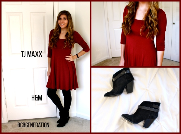 Dark-Oxblood-Dress-Tights-Black-Booties-Business-Casual-Fall.