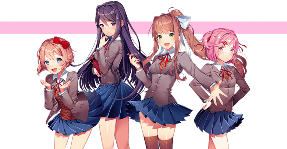 Doki Doki Literature Club Banner