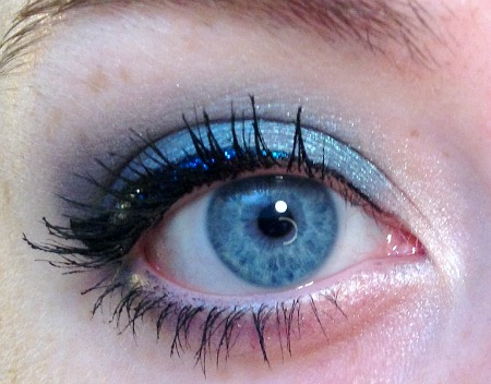 Denim eyes finished look