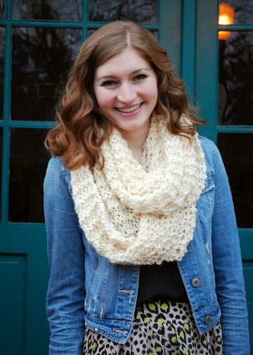 Denim jacket winter outfit
