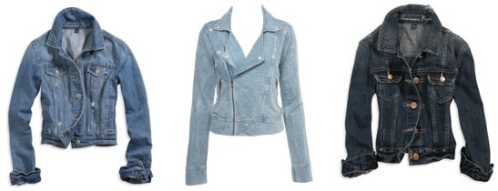 Jean jackets for fall