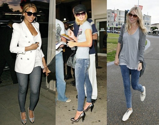 Denim Leggings