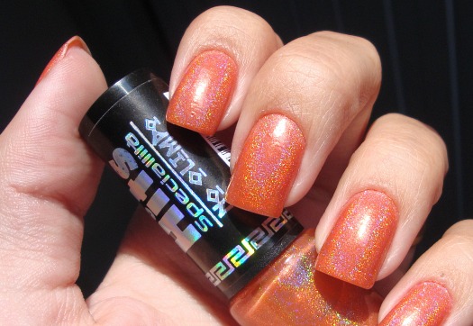 Dented nail polish