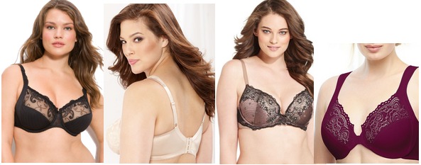 Department store plus size bras