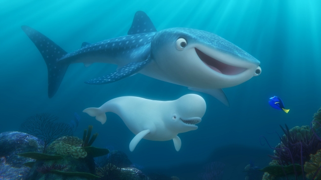 Destiny and Bailey from Finding Dory