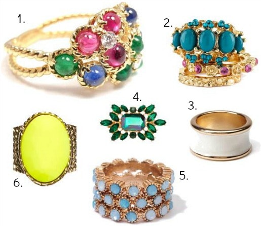 Dior fall 2013 inspired jewelry