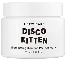 Photo of I Dew Care Disco Kitten face mask.