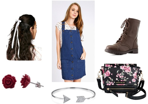 Disney Princesses meet Katniss outfit