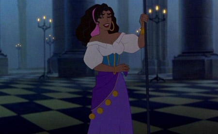 Esmerelda from Disney's The Hunchback of Notre Dame