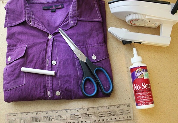 Diy cut out blouse supplies