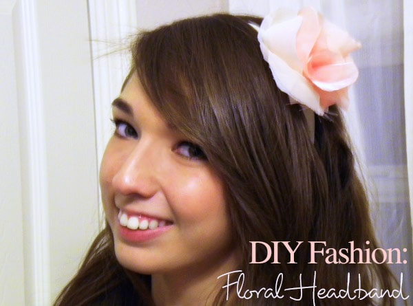 DIY Floral Headband