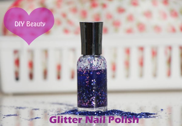 Diy glitter nail polish