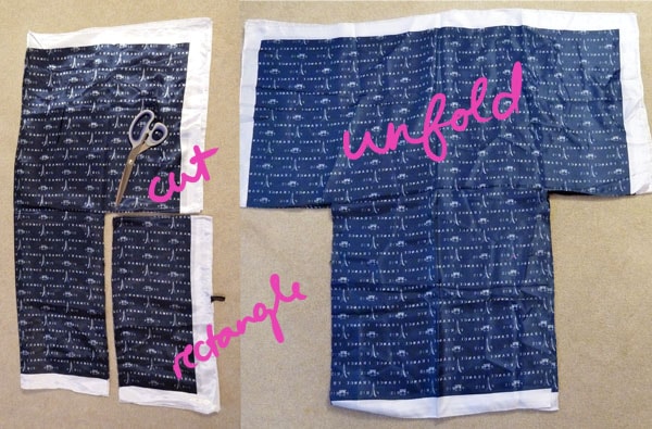 Diy kimono jacket step 3