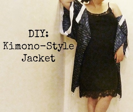 DIY Kimono jacket