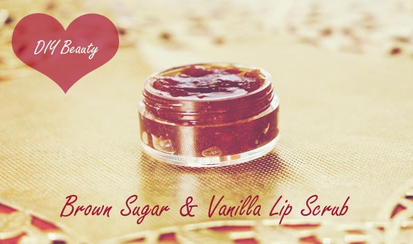 DIY Beauty: Brown Sugar & Vanilla Lip Scrub