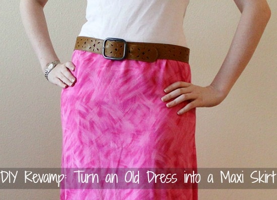 DIY Revamp: How to Turn an Old Dress into a Maxi Skirt - College Fashion