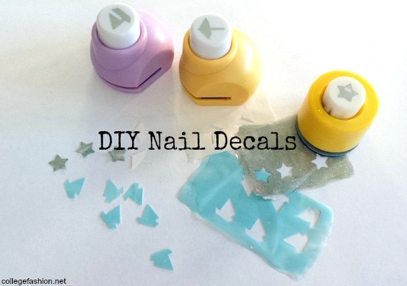 diy nail stickers