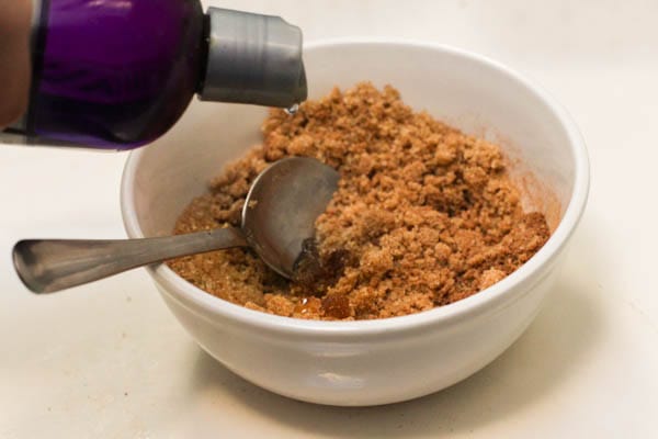 DIY pumpkin spice sugar scrub step 2