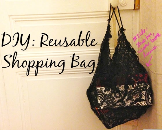 Diy reusable shopping bag