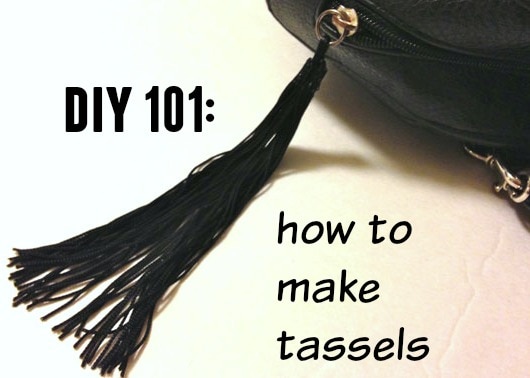 DIY tassels