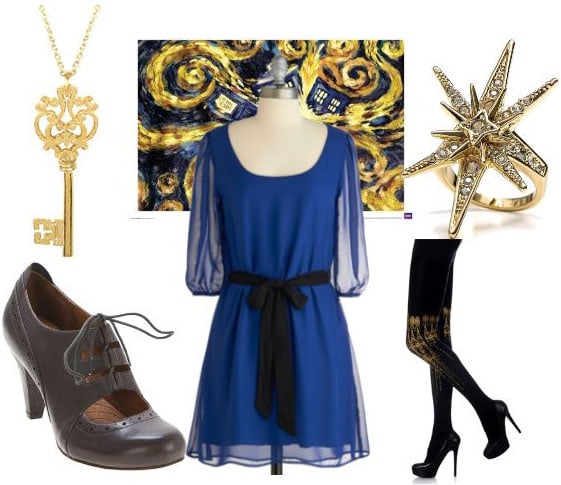 Fashion inspired by Doctor Who - The TARDIS Outfit