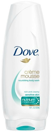 Dove creme mousse sensitive