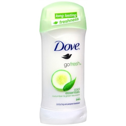 Dove Go Fresh deodorant