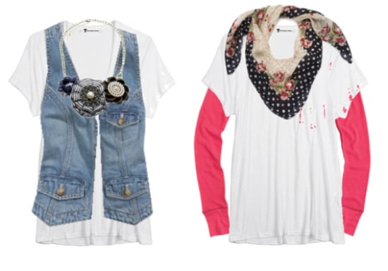 ways to dress up a white tee