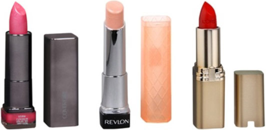 Drugstore lipsticks
