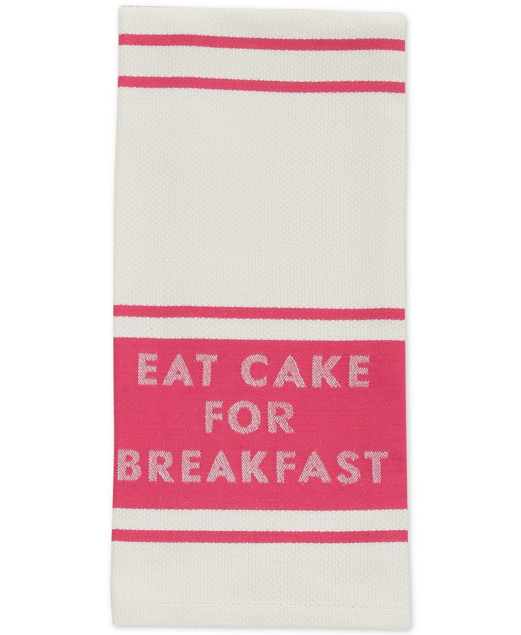 Eat cake for breakfast dishtowel by Kate Spade