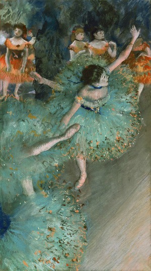 Edgar degas the swaying dancer