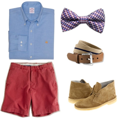 Edgy mens outfit with a bow tie