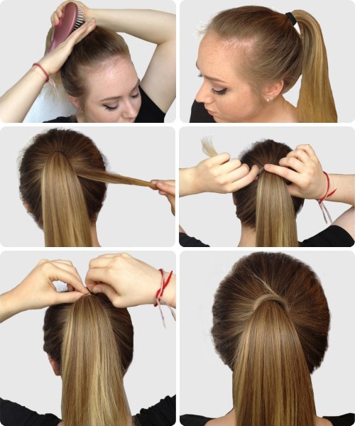 Sleek, elegant ponytail tutorial