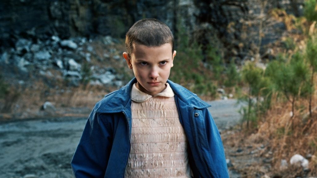 Eleven from Stranger Things